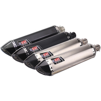 Lenth 570mm Inltet 51mm 61mm Universal Yoshimura R11 Exhaust muffler Pipe Escape moto Slip on for Tmax Xmax Nmax CBR1000RR AK550