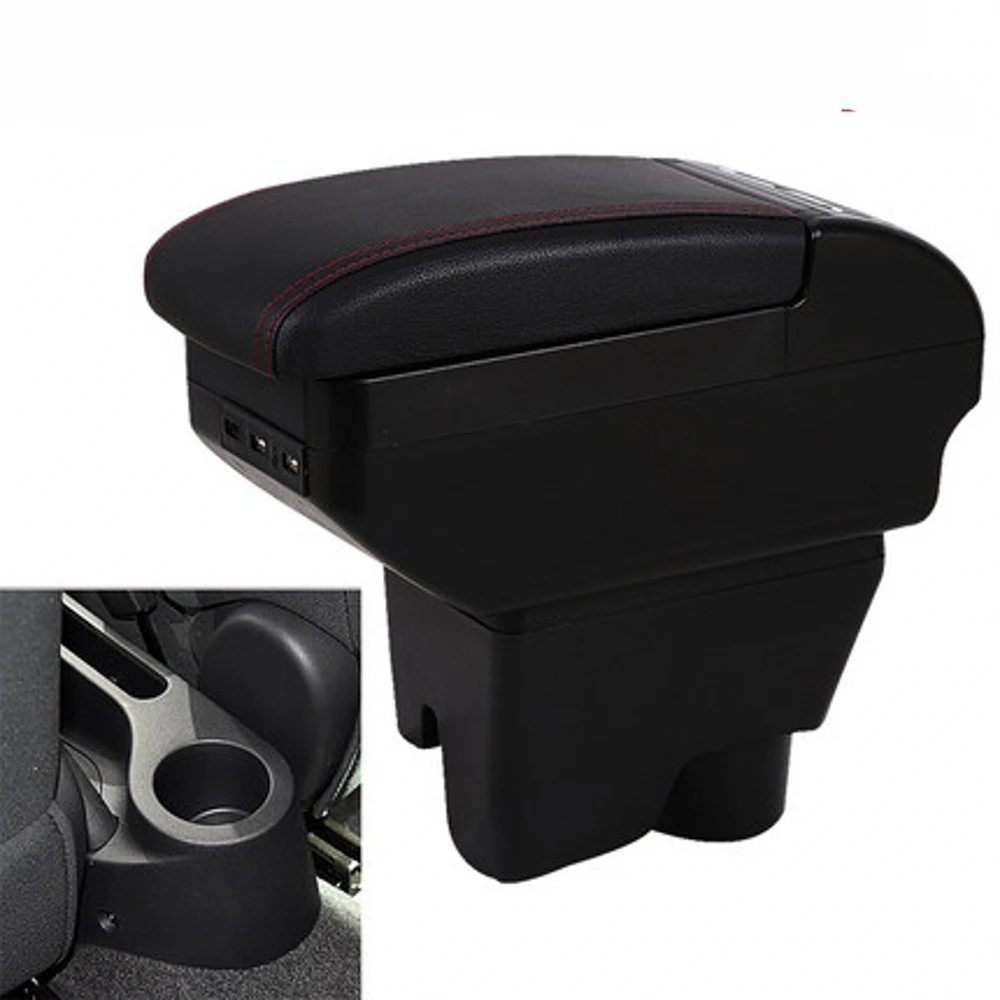 For Morris Garages MG3 Armrest Interior Parts Car Armrest box Retrofit parts Storage box car accessories Interior with USB LED