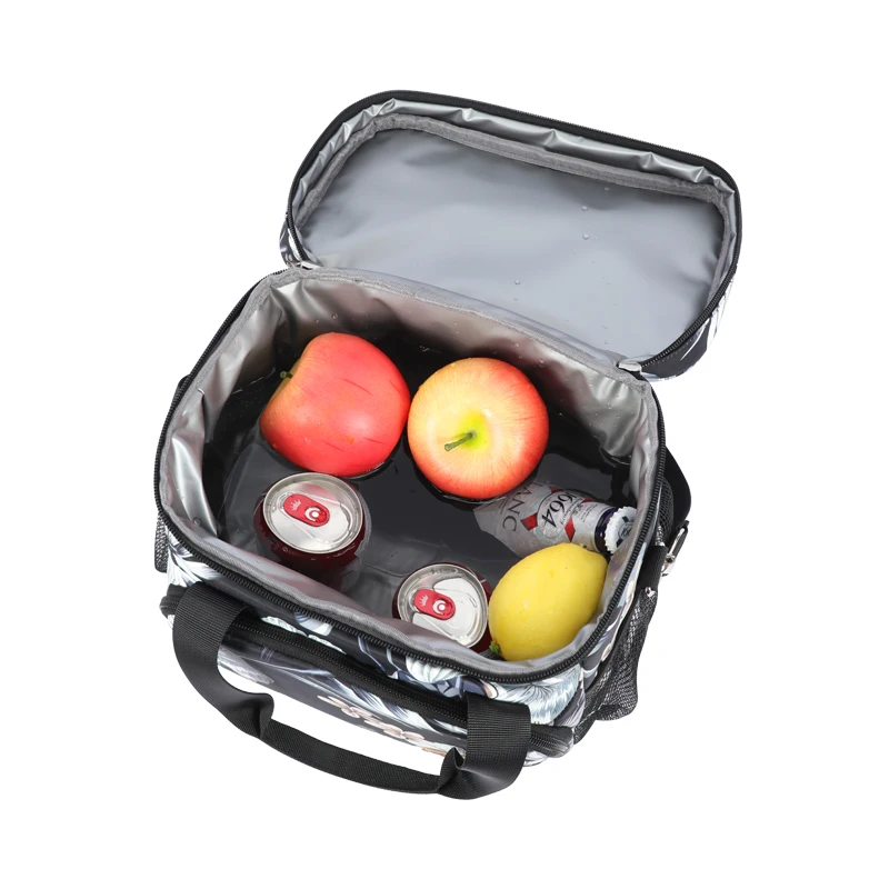 DENUONISS 2020 Latest Style Cooler Bag Printed Portable Thermal Picnic Bag For Food Women Shoulder Beer Insulated Bags