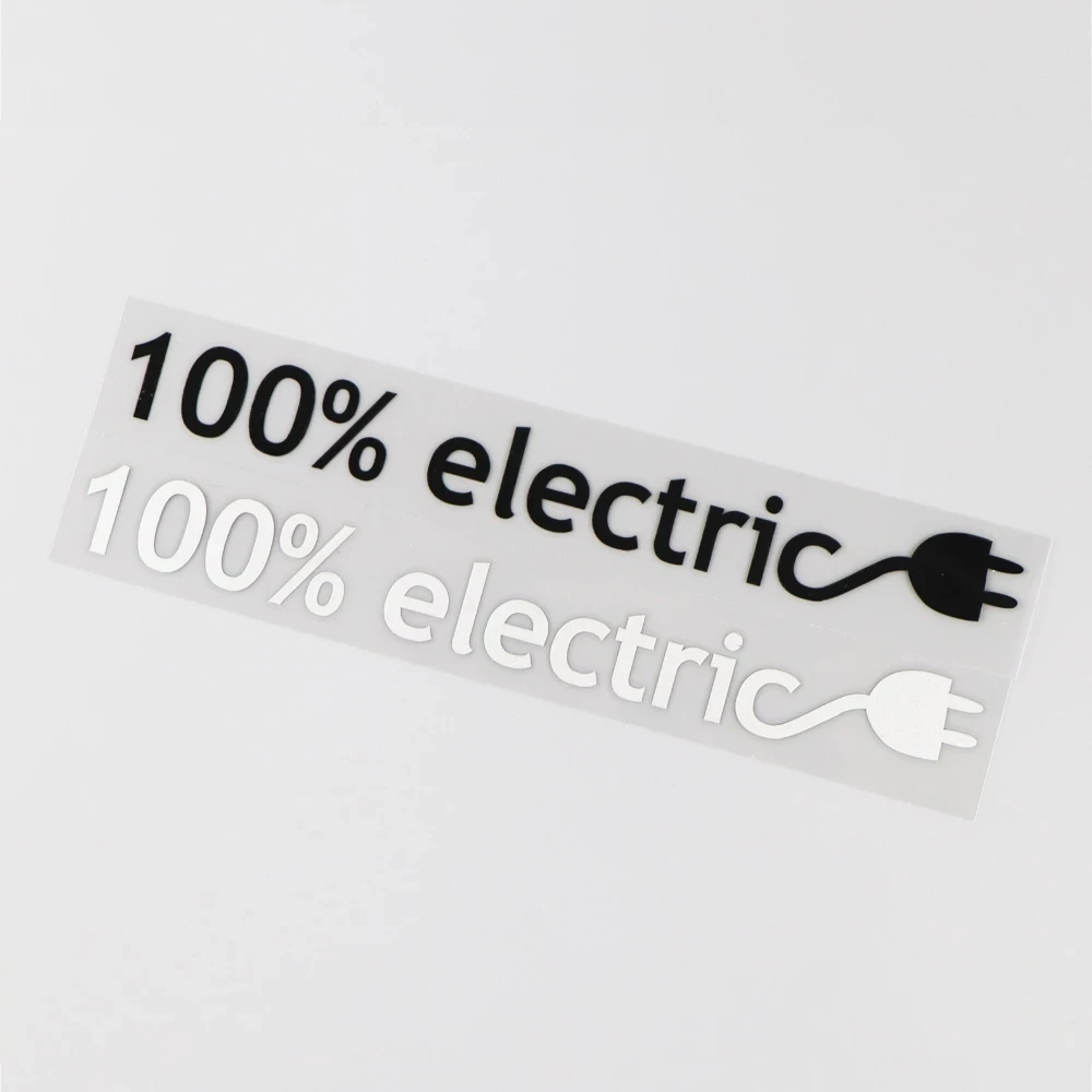 Creatieve Cartoon Patroon Decor 100% Elektrische Auto Sticker Vinyl Decal