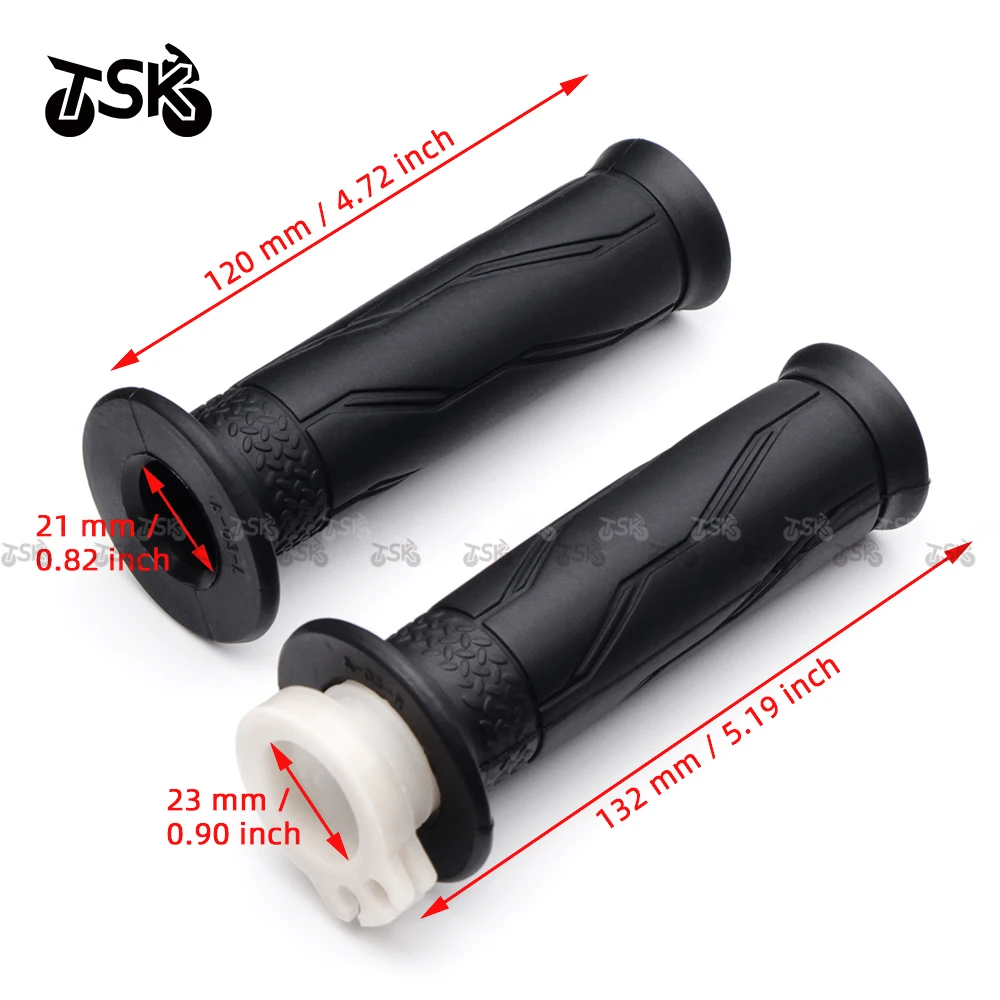 Moto Accessories Motorcycle Anti-Skid Handle Bar Rubber Handle Bar for YAMAHA FZ1 FZ6 FZ8 6R R1 R3 R125 MT 01 03 07 09 Tracer