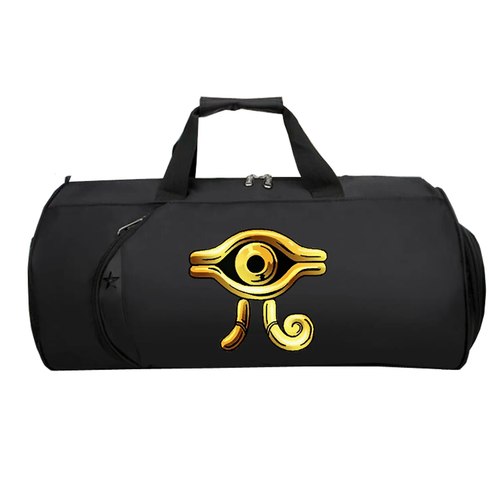 Männer frauen Reisen gepäck schulter Paket schuhe tasche Handtasche Multifunktionale Große Reise gepäck tasche für anime Spiel Yu Gi Oh