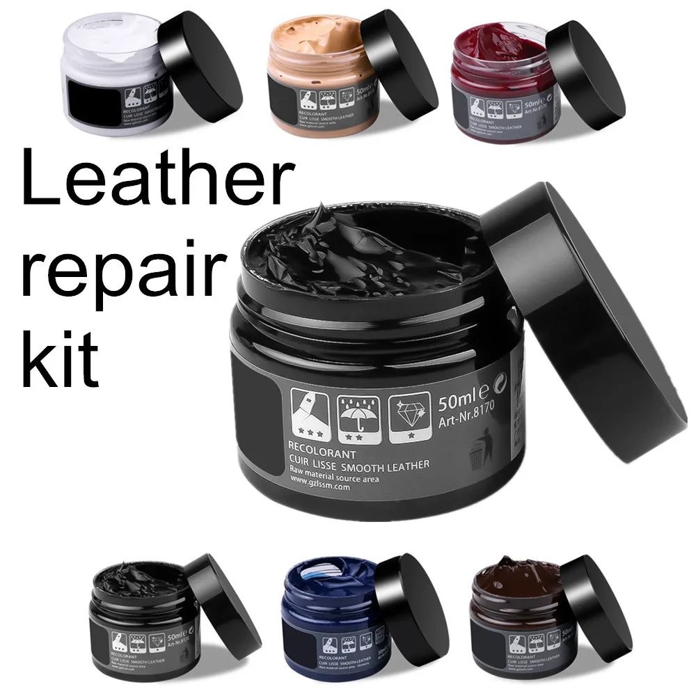 Sikeo Car Care Kit Liquid Leather Skin Refurbish Repair Tool Auto Seat Sofa Coats Holes Scratch Cracks Restoration For Car