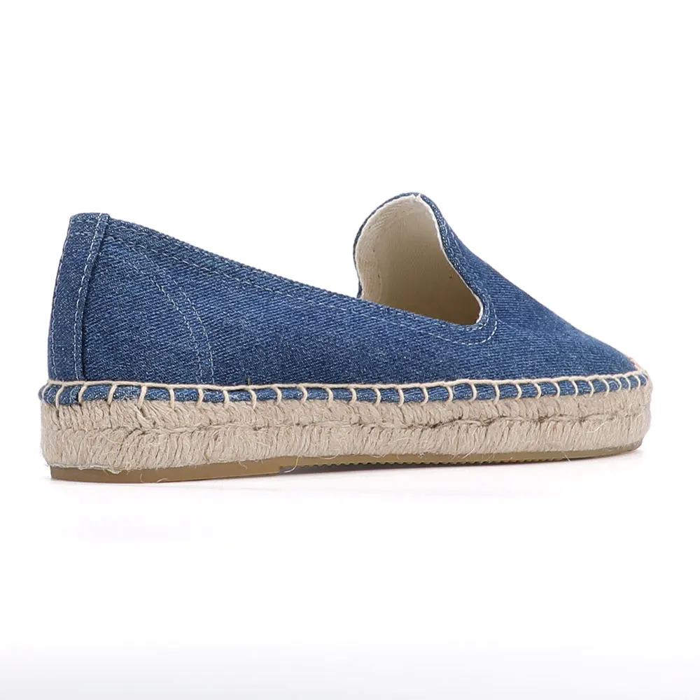 Espadrillas da donna scarpe 2022 Top Fashion New Flat Platform canapa gomma Slip-on Casual Sapatos Zapatillas Mujer primavera/autunno