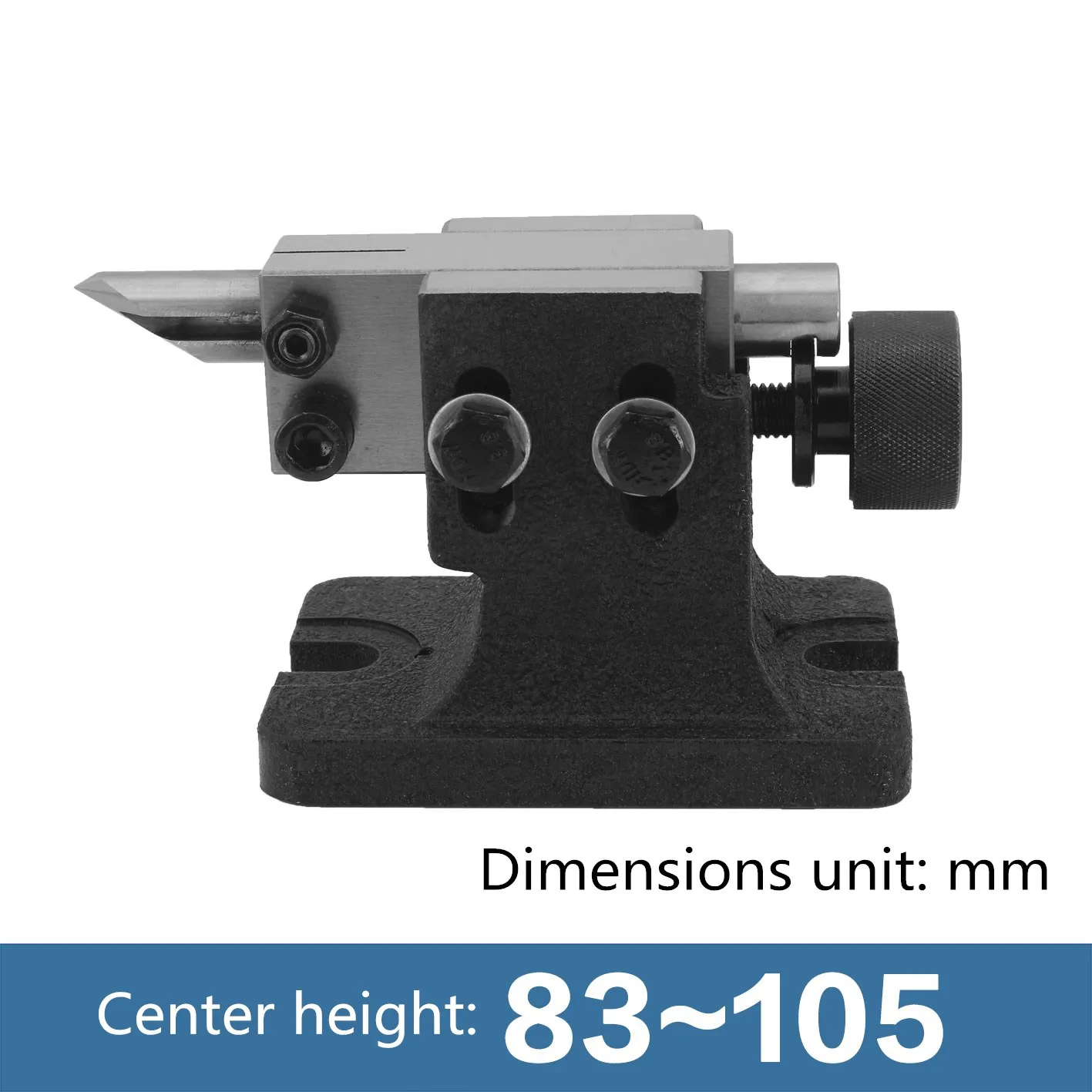 Lathe tailstock adjustable center high thimble DIY total composition head TS index plate metal tail top telescopic accessories