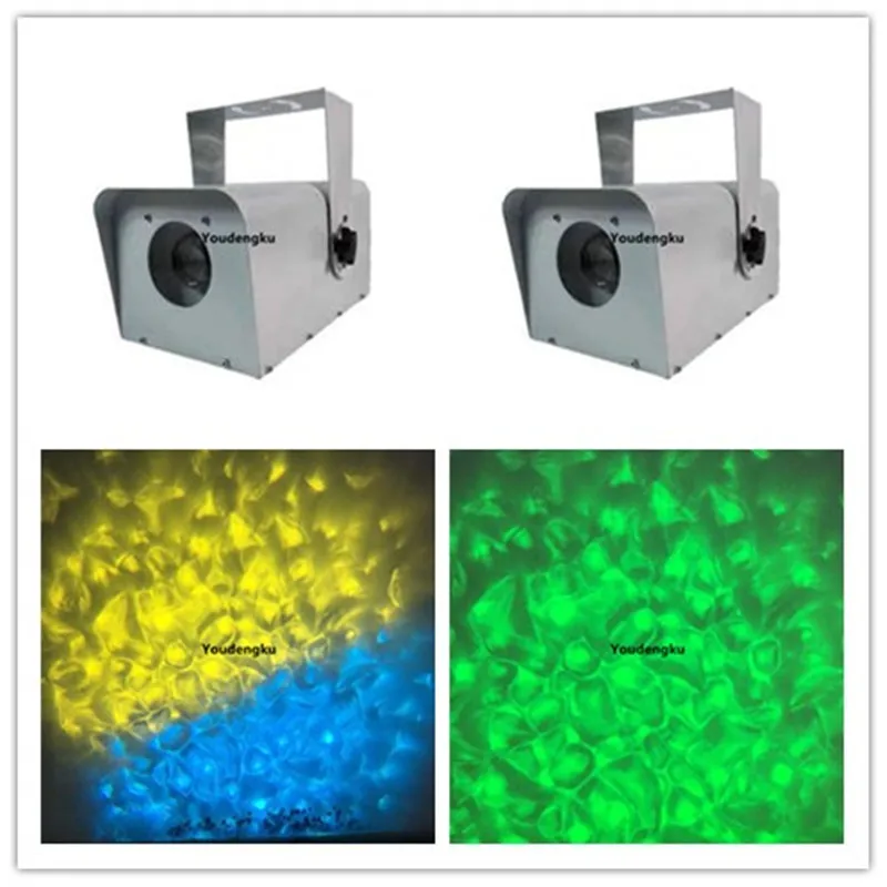 2pcs 100W LED Watermark Light Bright 5 Colors LED Water wave Flowing Effect Light