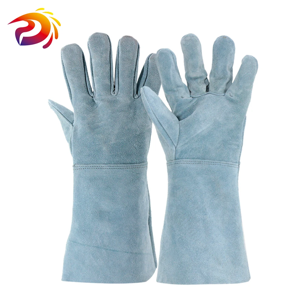 BBQ Tig Welding Glove Work Grilling Heat Resistant Oven Glove Mitt