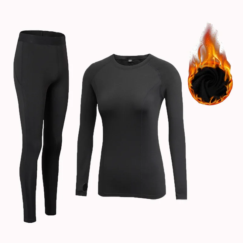 Fanceey Lace Shirt Thermal Underwear Women Seamless Long Johns Women Thermal Clothing Sexy Ladies Clothes Winter Thermal Suit image 2