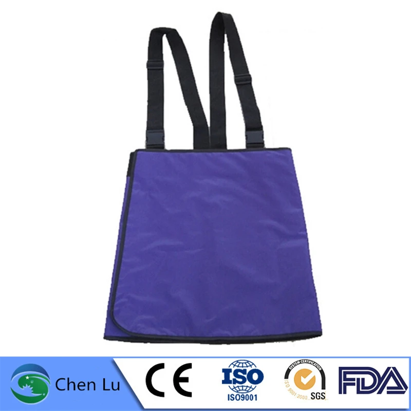 Direct selling x-ray protective lead apron set Hospital, Laboratory, factory ionizing radiation protection 0.35mmpb split skirt