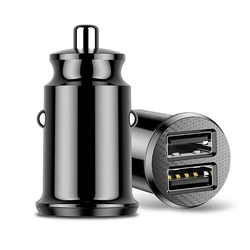 Mini Car Charger For iPhone x Samsung s10 Xiaomi mi 9 3.1A Fast Car Charging USB Car Charger Adapter Mobile Phone Charger