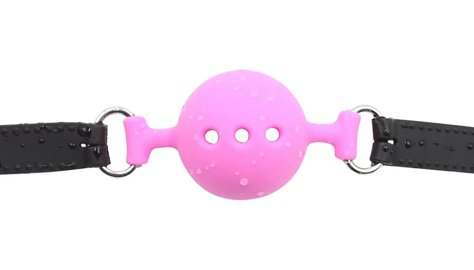 Soft Silicone Gag Ball BDSM Oral Bondage Gear Fetish Open Mouth Breathable Sex Toys For Couples Cosplay Slave Exotic Accessories