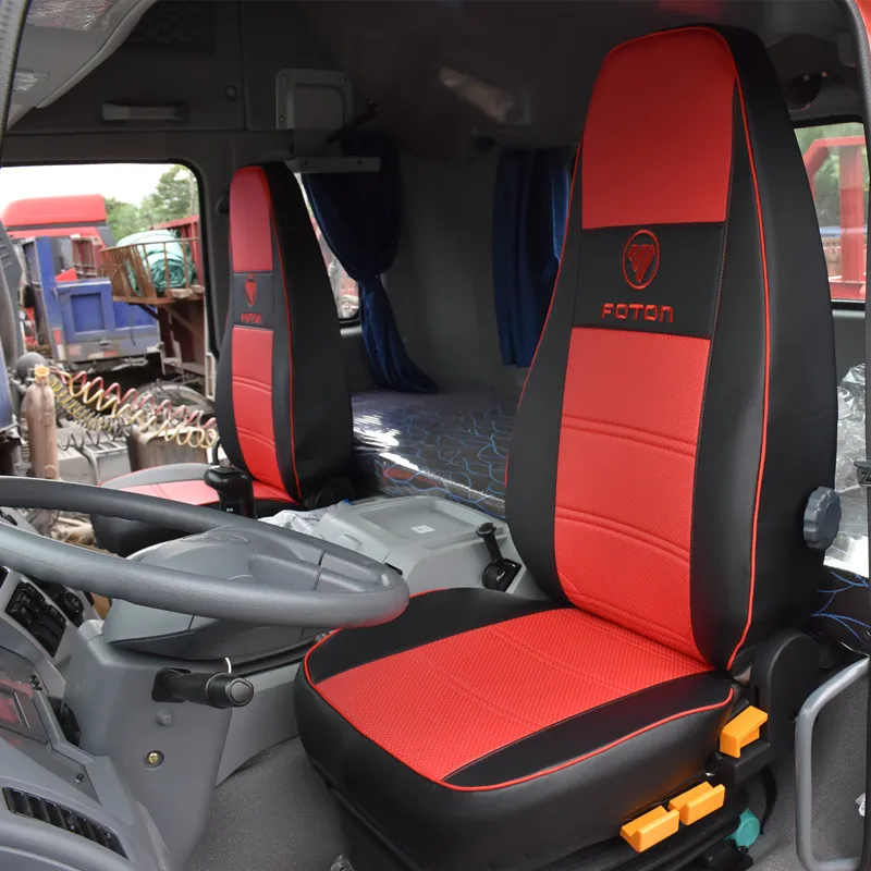 Full Seat Covers Special for Heavy Truck  FOTON DAIMLER AUMAN Etx Automotive Pu Imitation Leather Four Seasons