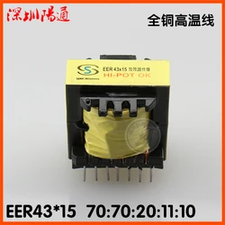 Good Quality 1PCS EER43x15 70:70:20:11:10  EER 43*15 43x15 Electric Welding Machine Power Transformer