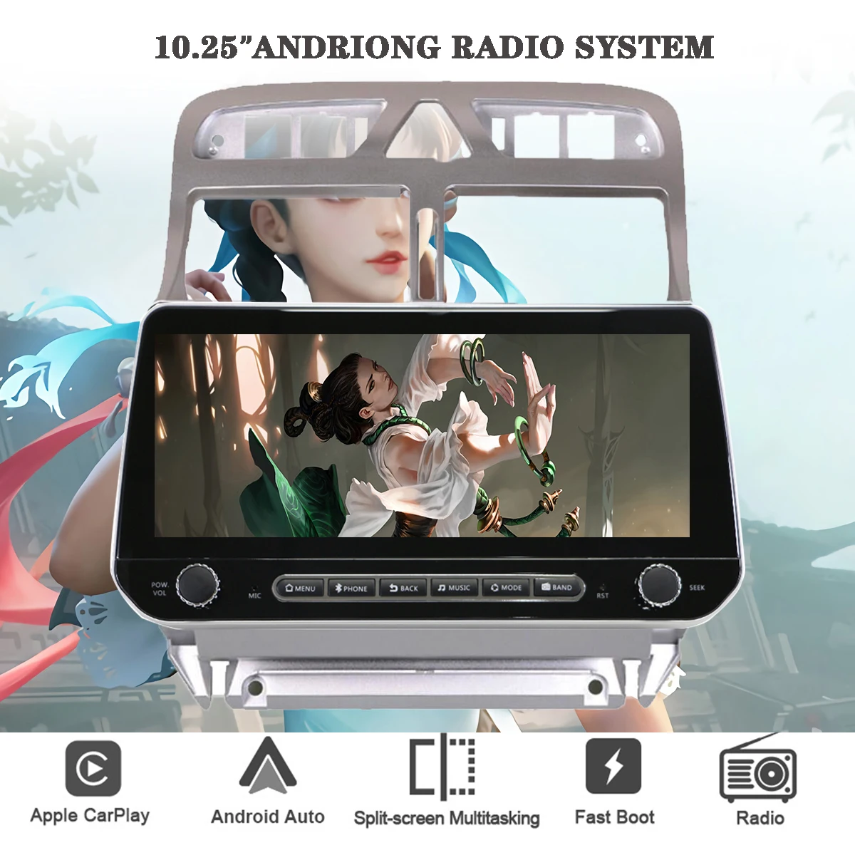 8G + 128G أندرويد 14 لبيجو 307SW 307 2002-2013 سيارة Autoradio ستيريو فيديو مشغل ديفيدي لتحديد المواقع نافي مراقب الوسائط المتعددة جوجل بلاي