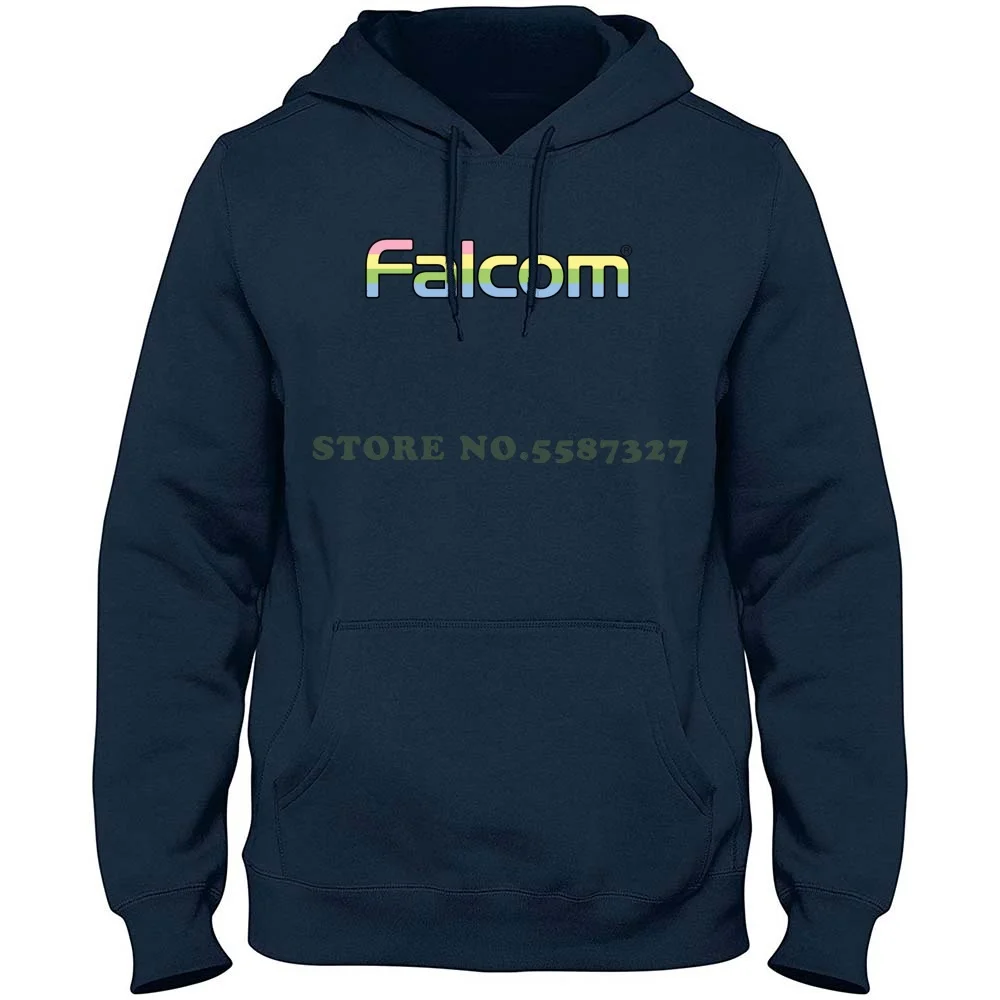 Falcom Logo 100% Pure Cotton Hoodie T-Shirt Falcom Logo Ys Trails Of Cold Steel Trails In The Sky The Legend Of Heroes