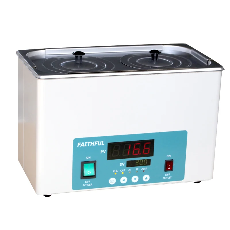 

Lab Supplies Stretching Inner Chamber 2 holes digital thermostat heating Water Bath (LED screen)