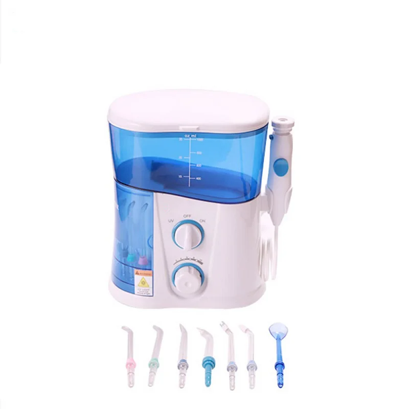 Water Flosser Dental Oral Irrigator Teeth Cleaner Pick Spa Tooth Care Clean With 7 Multifunctional Tips For Family