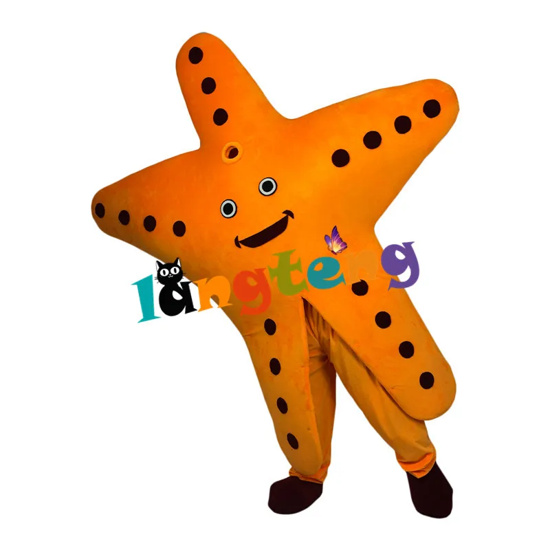 1082 High Quality New Five-Pointed Star Mascot Costume Business For Adult