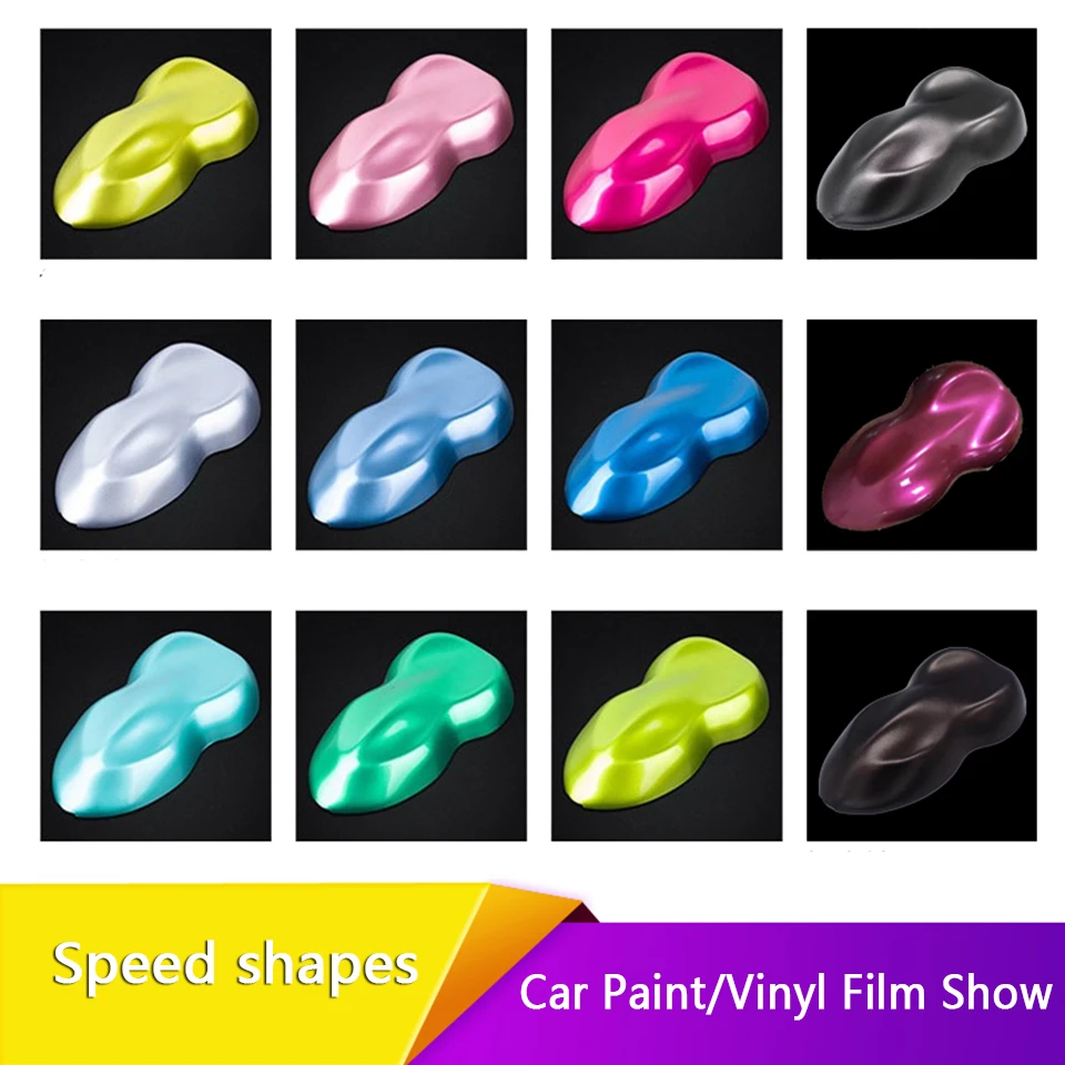 

20x10.8cm Plastic Speed Shape Color Display Model Essential Tool for Testing Car Paints Or Car Vinyl Wrap Color Sample MO-179F