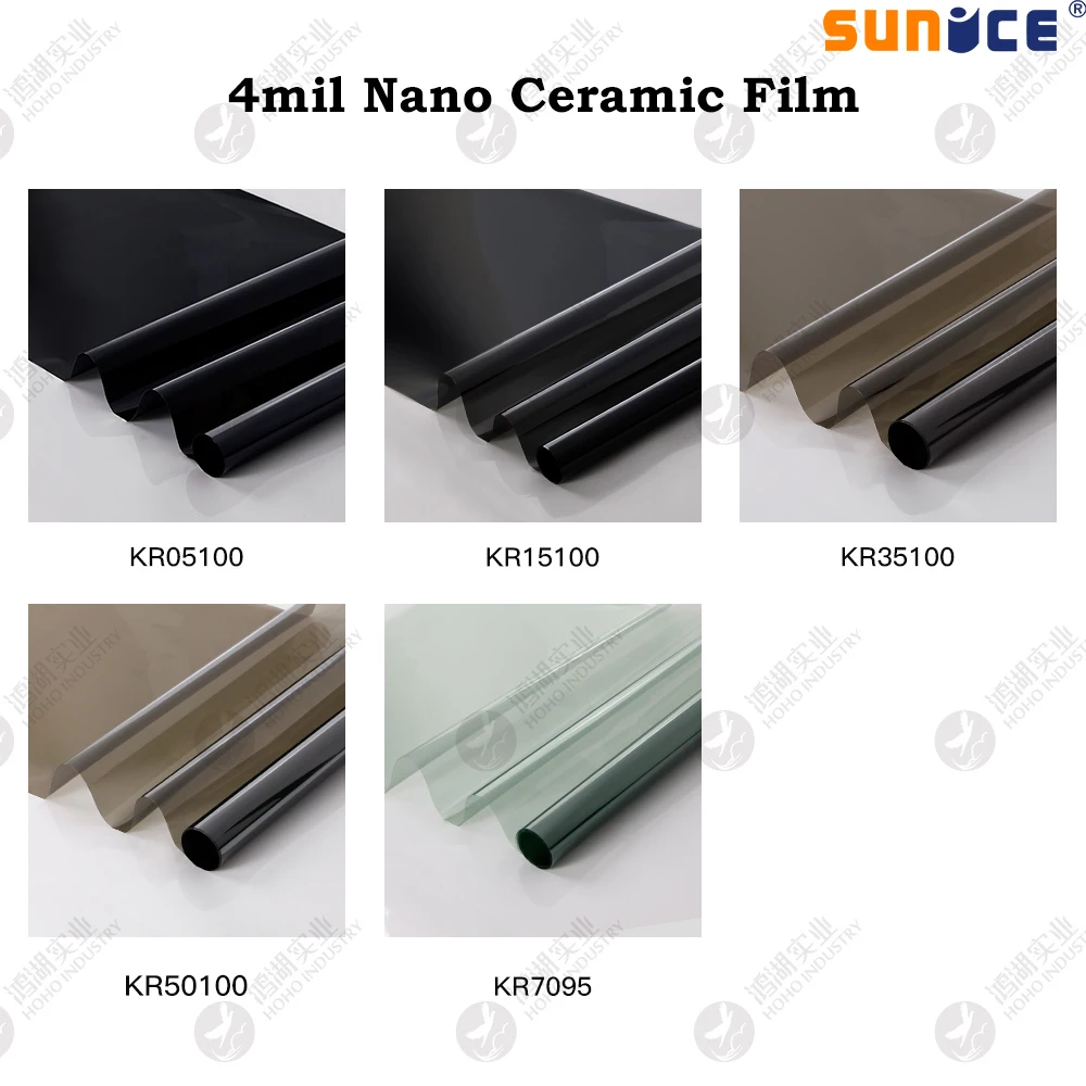 

Sunice 1.52x30m/roll 4mil Nano Ceramic Solar Tint Auto Car Home Window Tint Film Privacy Glass Sticker Sun Reduce