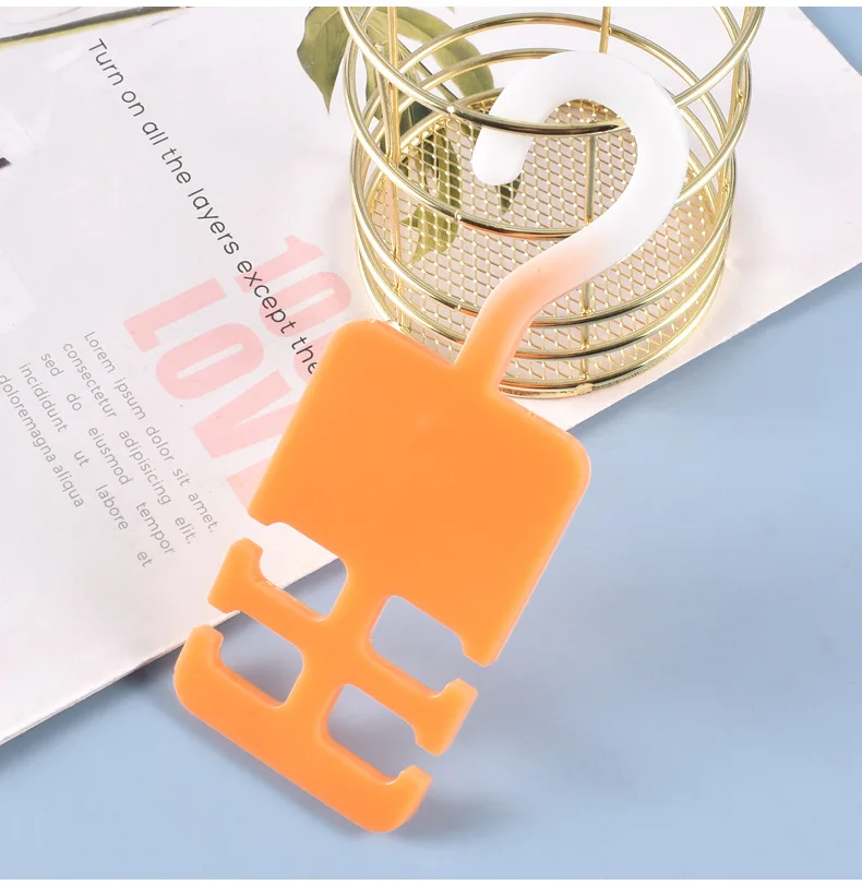 Resin Hanger Silicone Mold Multi-function Used Hook Mold For Car DIY Crystal Epoxy Resin Casting Mold Jewelry Crafts Mould