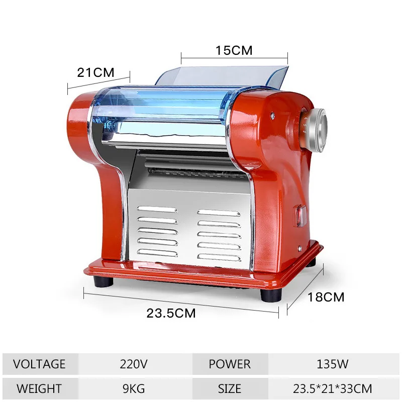 Household Pasta Machine Dumpling Dough Mixer Rolling Machine Pasta Maker Electric Noodles Maker Machine a pate Noodle Cutter