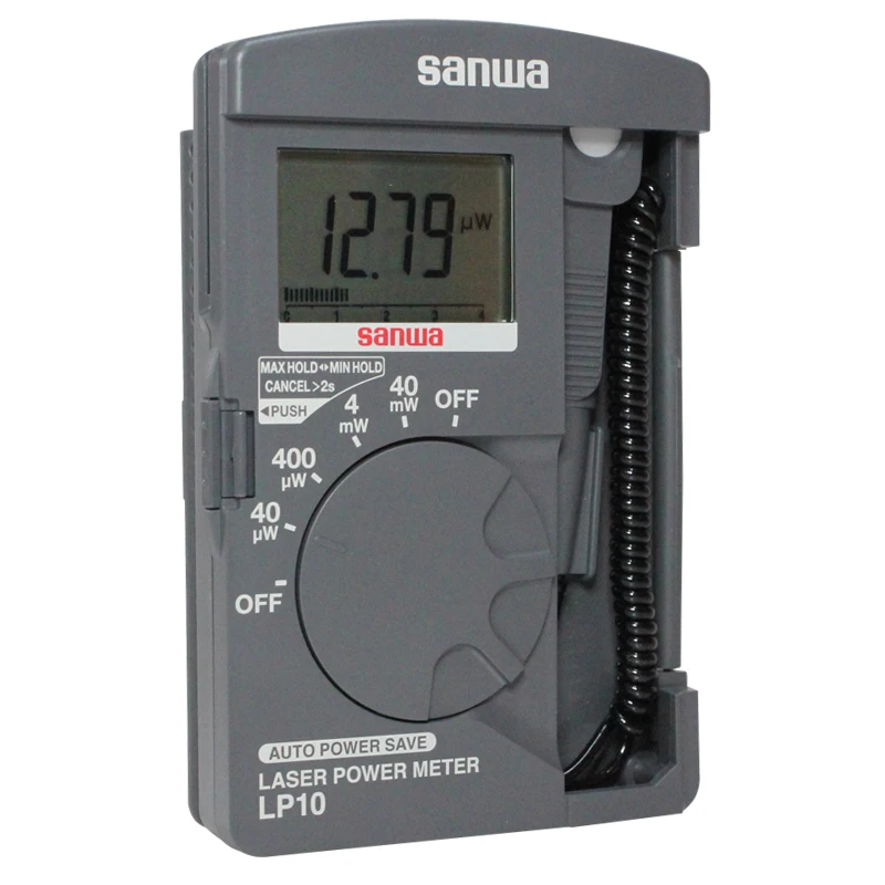 Japan sanwa LP10 laser power meter 40mW infrared semiconductor laser power equipment tester/CD player/MD recorder/laser pointer