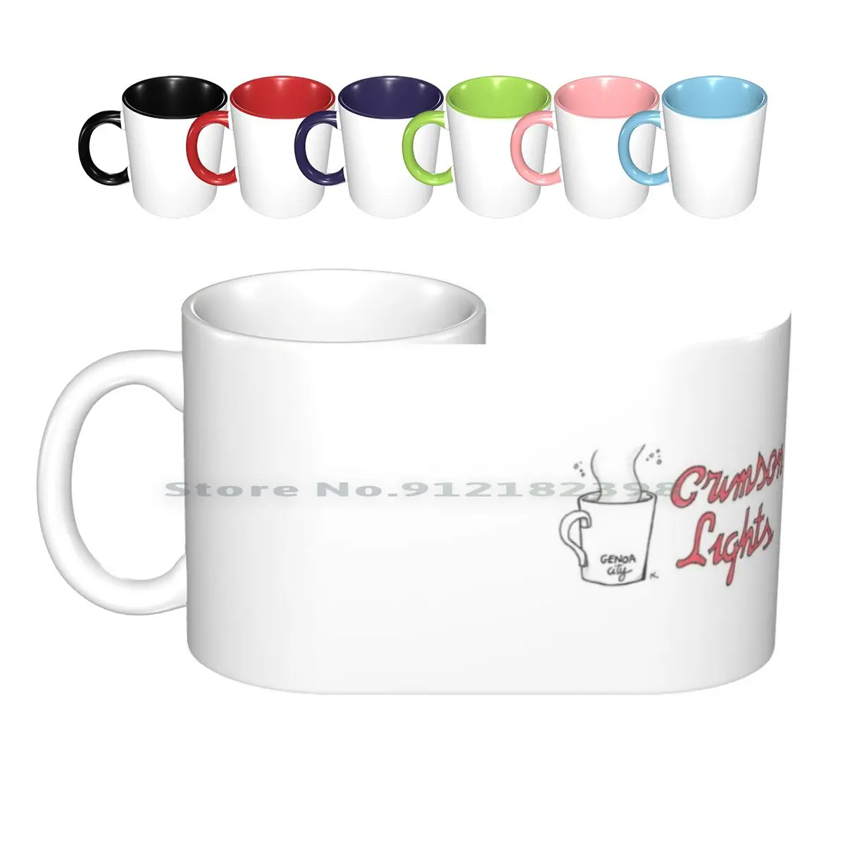 Crimson Lights And Mug Ceramic Mugs Coffee Cups Milk Tea Mug Crimson Lights The Young And The Restless Cup Of Coffee Coffee