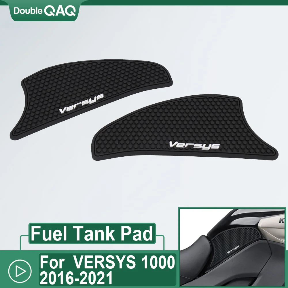 

NEW Motorcycle Non-slip Side Fuel Tank Stickers Waterproof Pad 2021-2016 2020 2019 2018 2017 For Kawasaki Versys 1000