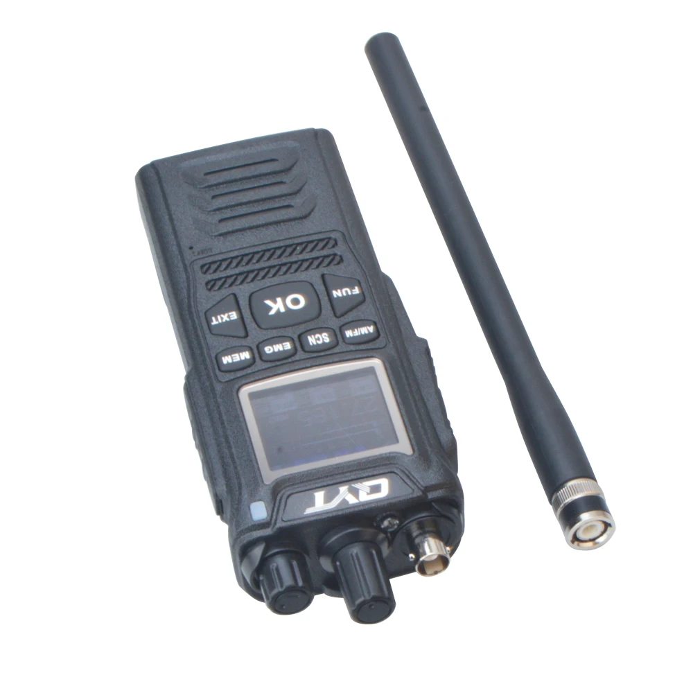 QYT CB-58 4W 12V26.965-27.405MHz CB Walkie Talkie AM/FM Band Citizen Genggam 40 Saluran CB 27MHz Radio Dua Arah