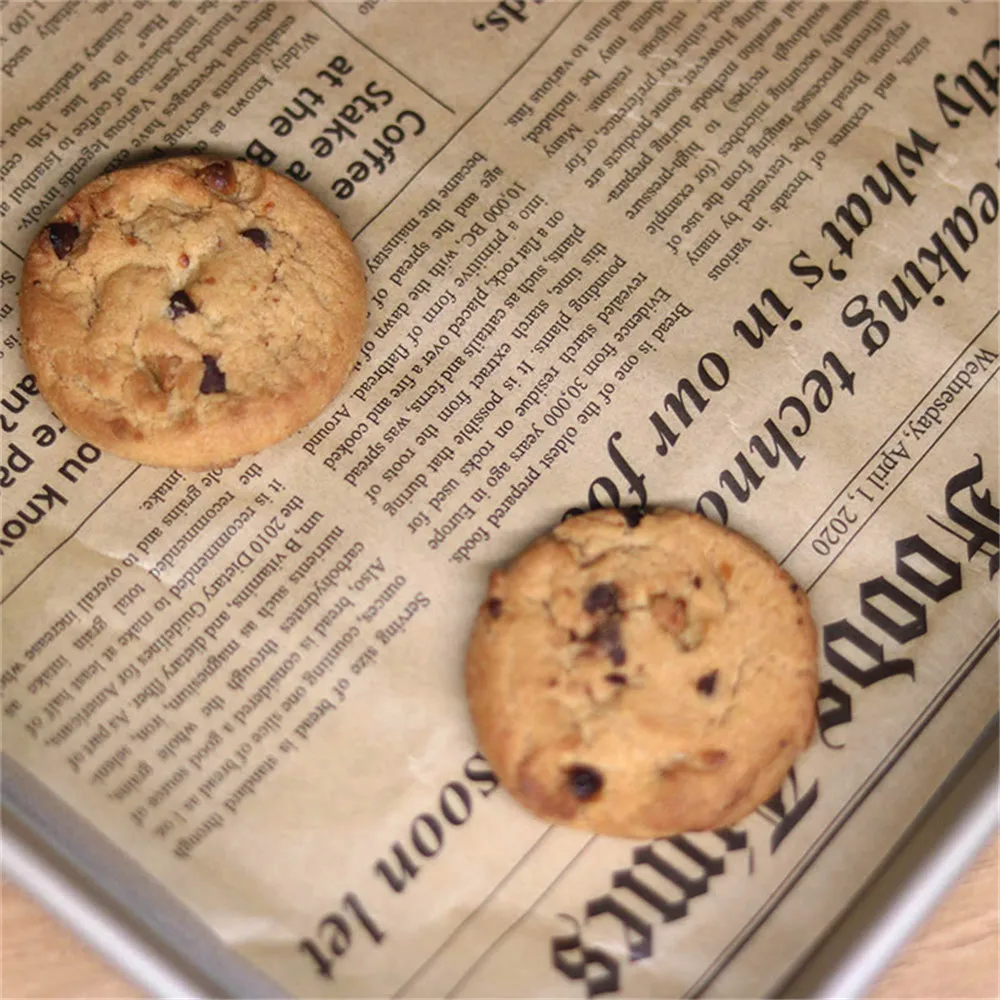 ورق شحم للخبز من الورق والشحوم للطعام ، شطائر همبرغر ، لفائف الورق والبسكويت والزيت ، بساط 5 متر للخبز #4