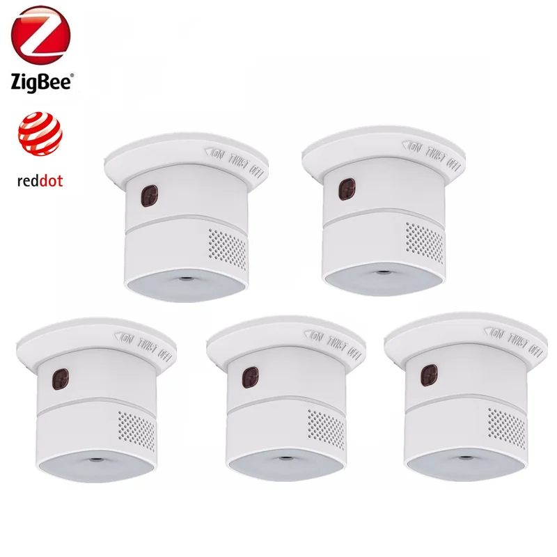 2024 New HS1CA Zigbee3.0 Carbon Monoxide CO Gas Leakage Detector Control Work With Zigbee2mqtt And Home Assistant