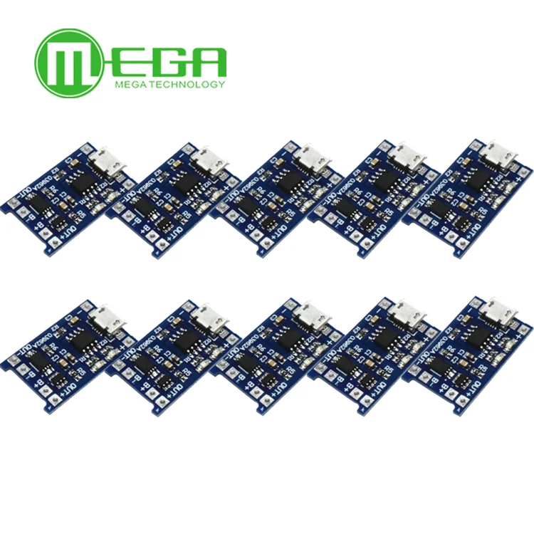 New 5V 1A Micro USB 18650 Lithium Battery Charging Board Charger Module+Protection Dual Functions