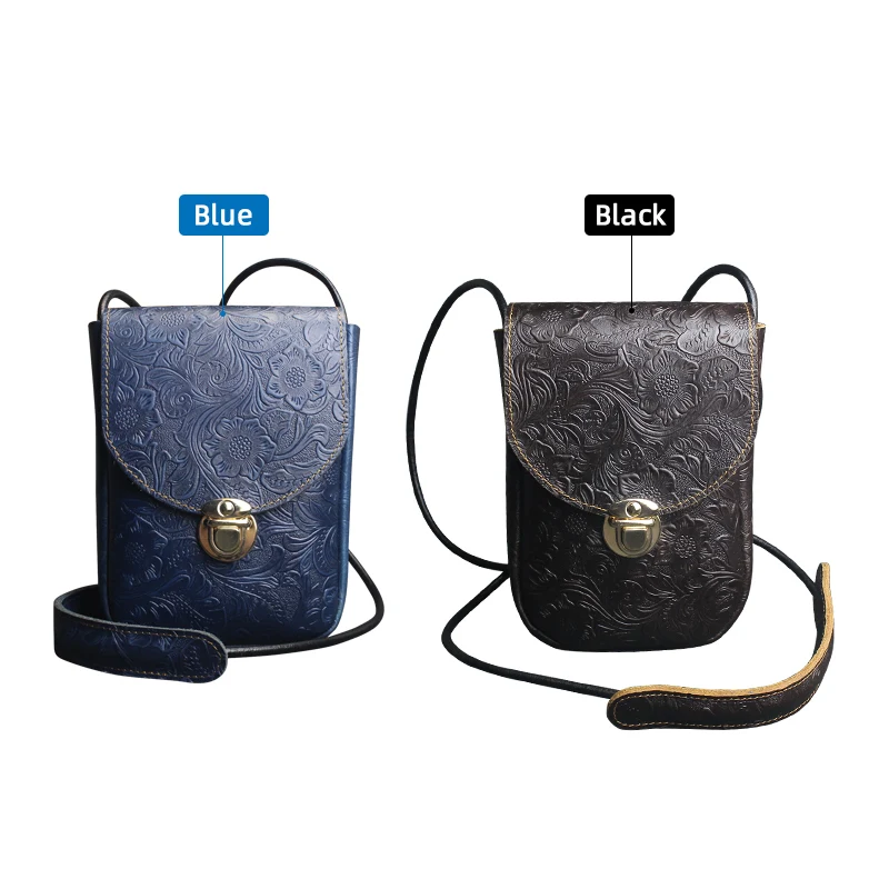 New Women Handbags Fashion Genuine Leather Shoulder Bags Female Large Capacity Crossbody Bags Small Solid Flap Phone Purse