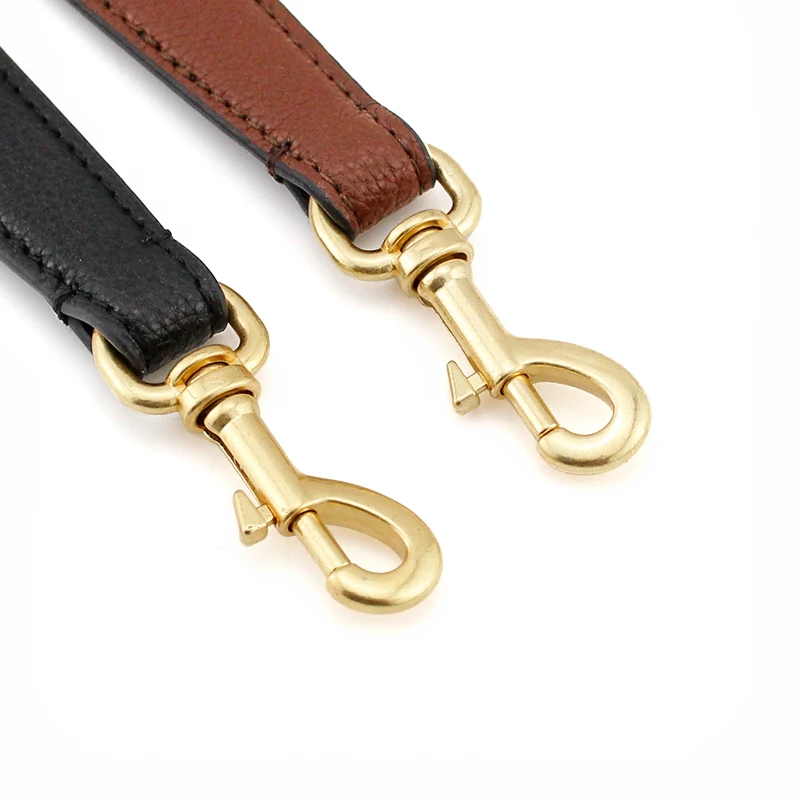 TINBERON new 2.7CM Lychee Pattern HandBag Shoulder Strap Fashion Solid Color Leather Short Bag Strap Underarm Bag Accessorie