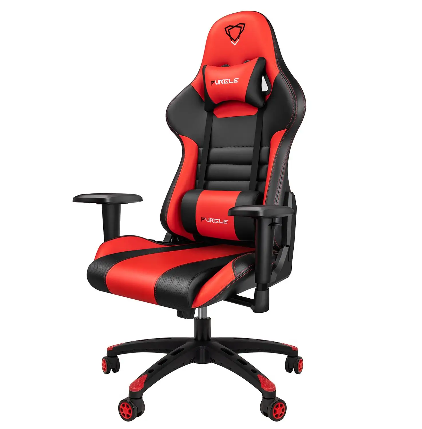 Furgle Gaming Büro Stühle 180 Grad Liege Computer Stuhl Komfortable Executive Computer Sitz Racer Liege PU Leder