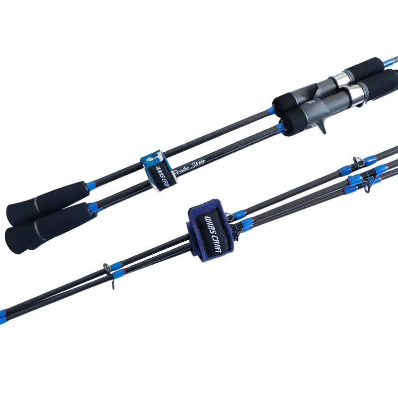2Pcs/Pack Upgraded Version Of Elastic Fishing Rod Strap Is Strong And Durable 25*3CM With Elastic Rubber Strap-Reusable Magic Ha