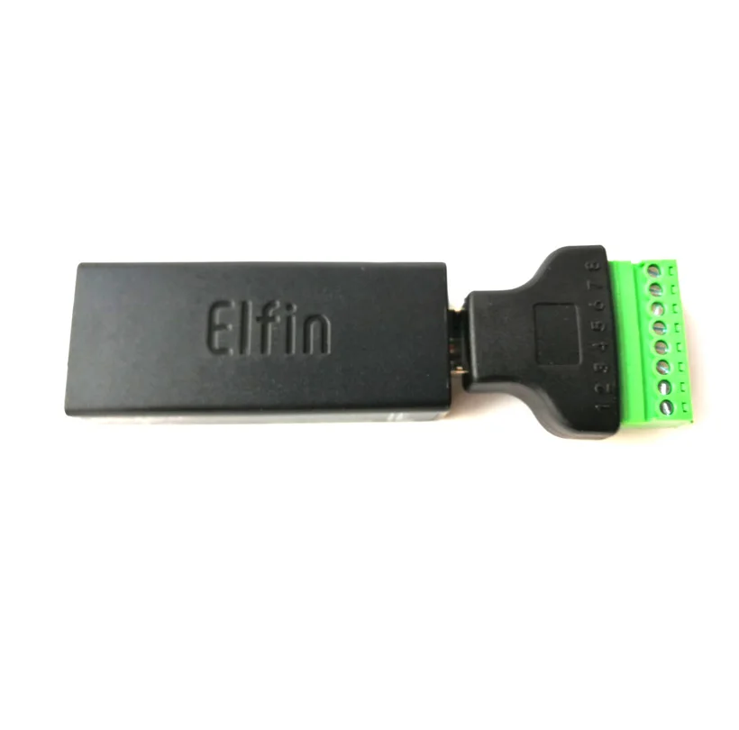 직렬 포트 RS485-RJ45 이더넷 장치 서버 모듈, Elfin-EE11A TCP/IP 텔넷 모드버스 TCP 프로토콜 지원