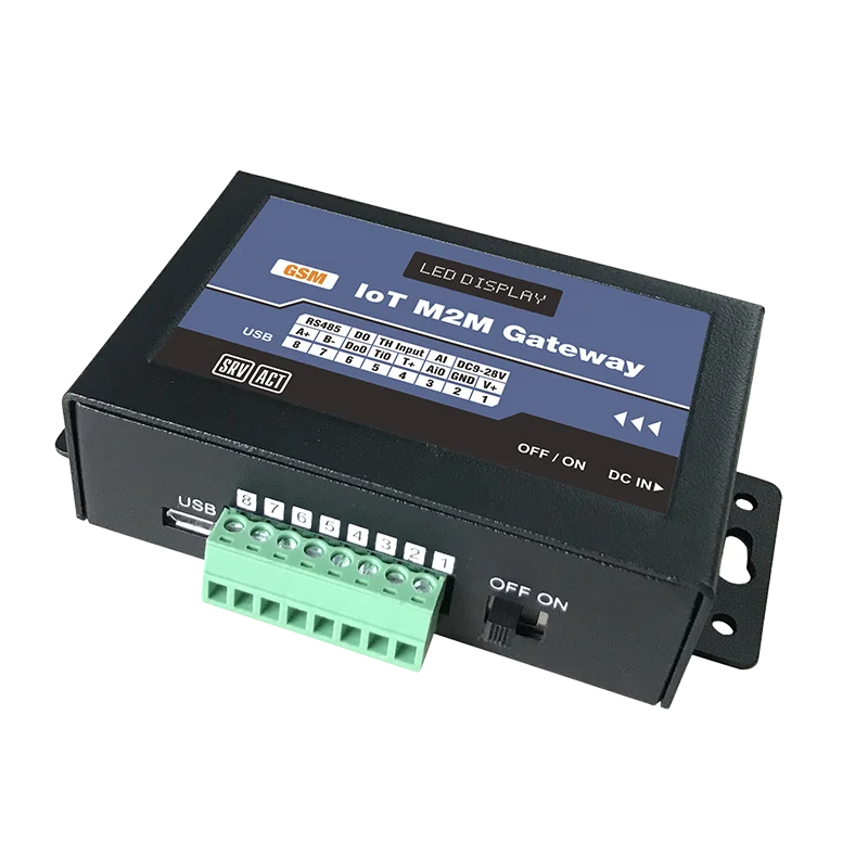 CWT-L0111S 1Do 1Ai 1Ti RS485 Modbus Gprs 3G 4G Wifi Rtu Modem Iot Gateway