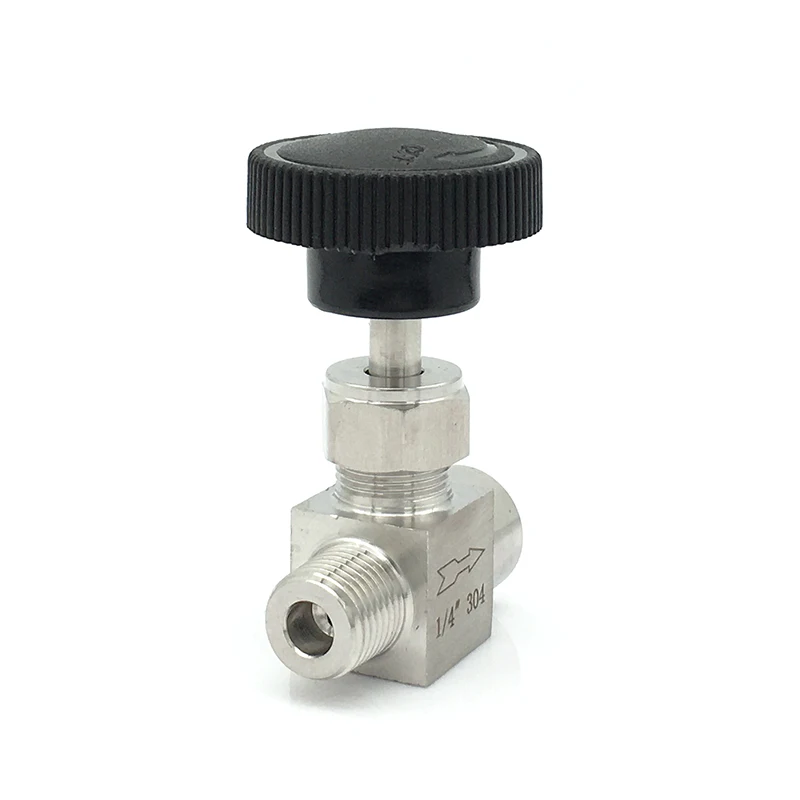 1/4 "Npt Vrouw Naar Man Naaldventiel 304 Rvs Flow Control