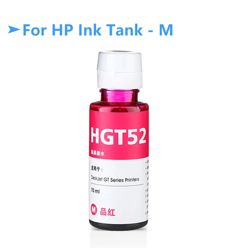 100ML/Bottle Refill Dye Ink Bottle For HP Ink Tank 110 115 310 315 316 318 319 418 Ink Tank Wireless 410 415 419 Inkjet Printer