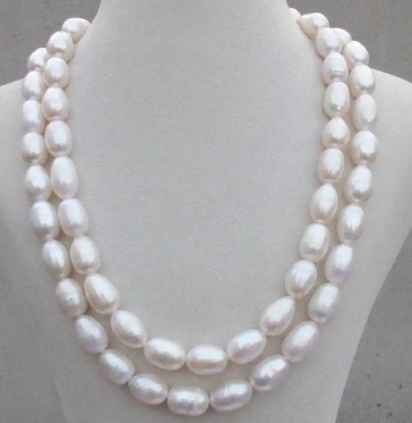 

huge 32'' 12-14MM SOUTH SEA GENUINE WHITE PEARL NECKLACE 925silver