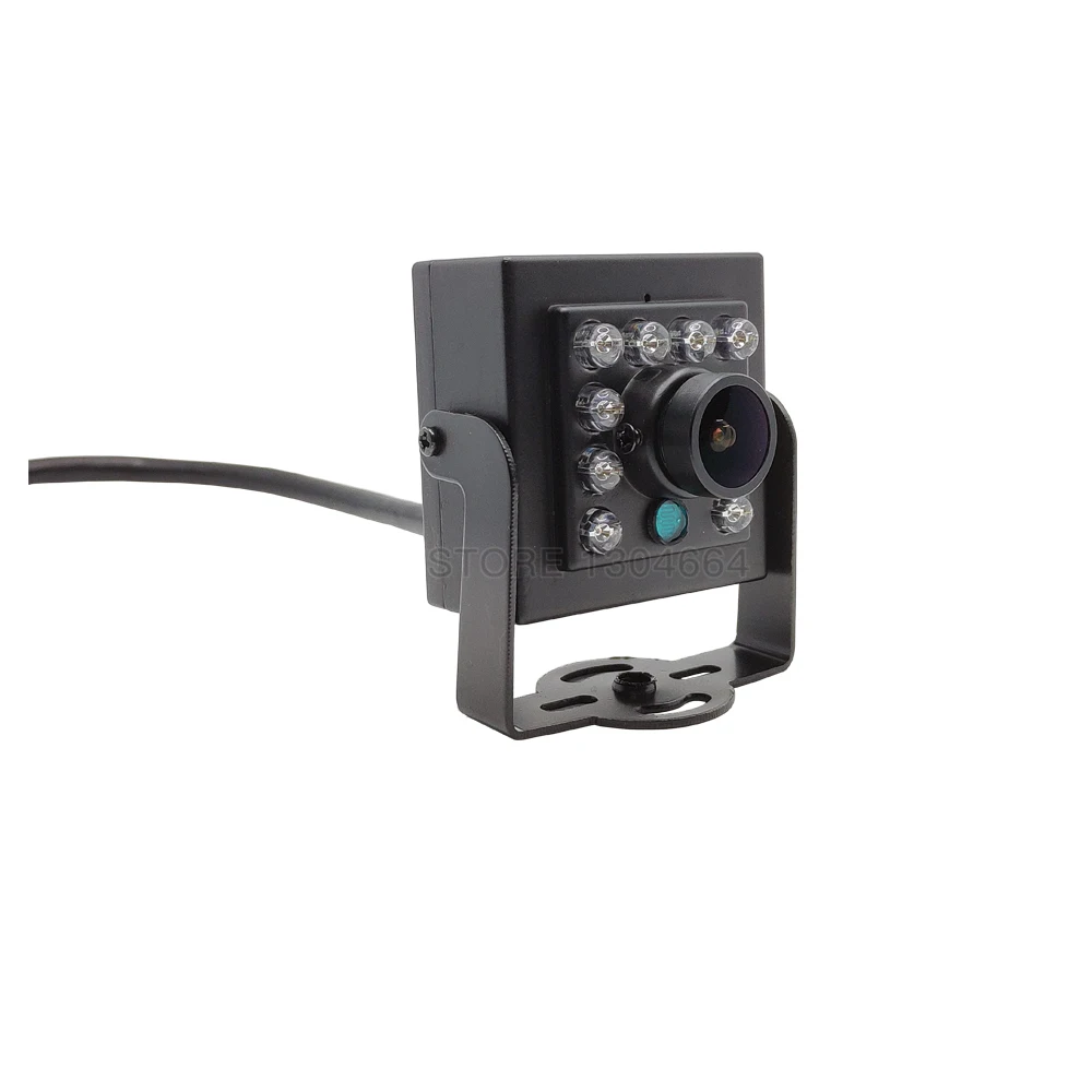 Caméra de surveillance IP POE HD 4MP/3MP/48V, dispositif de sécurité domestique sans fil, avec vision nocturne infrarouge (10 LED)