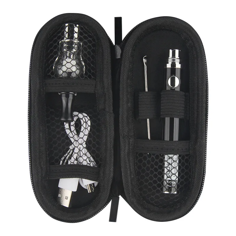 Wax Pen Tank Globe Pyrex Glas Vaporizador Ego Passeren Usb Enkele Rits Kit Met Ugo V2 Vaper Shisha Pen batterij 2 Stuks