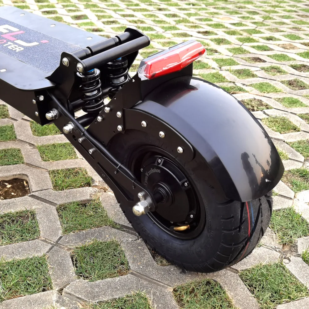 FLJ aggiornato 13 pollici ruote 60V 6000W E Scooter con 90-150km gamma velocità doppio motore e bici grasso pneumatico moto Scooter elettrico