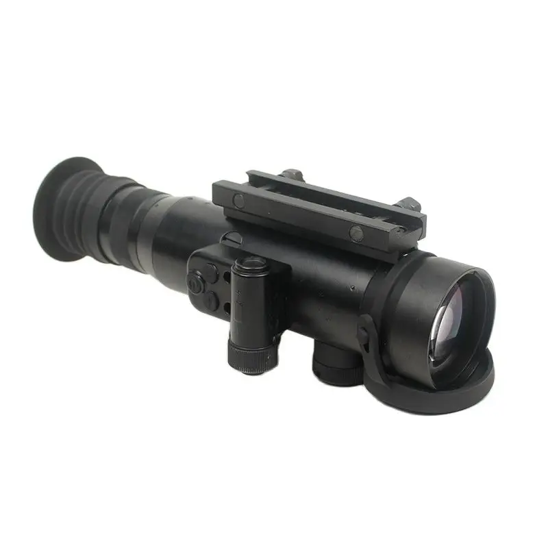 ZIYOUHU New RM583 3 Times Low Light Night Vision Scope Gen 2+ Image Intensifier Infrared Night Riflescope Mount for Hunting