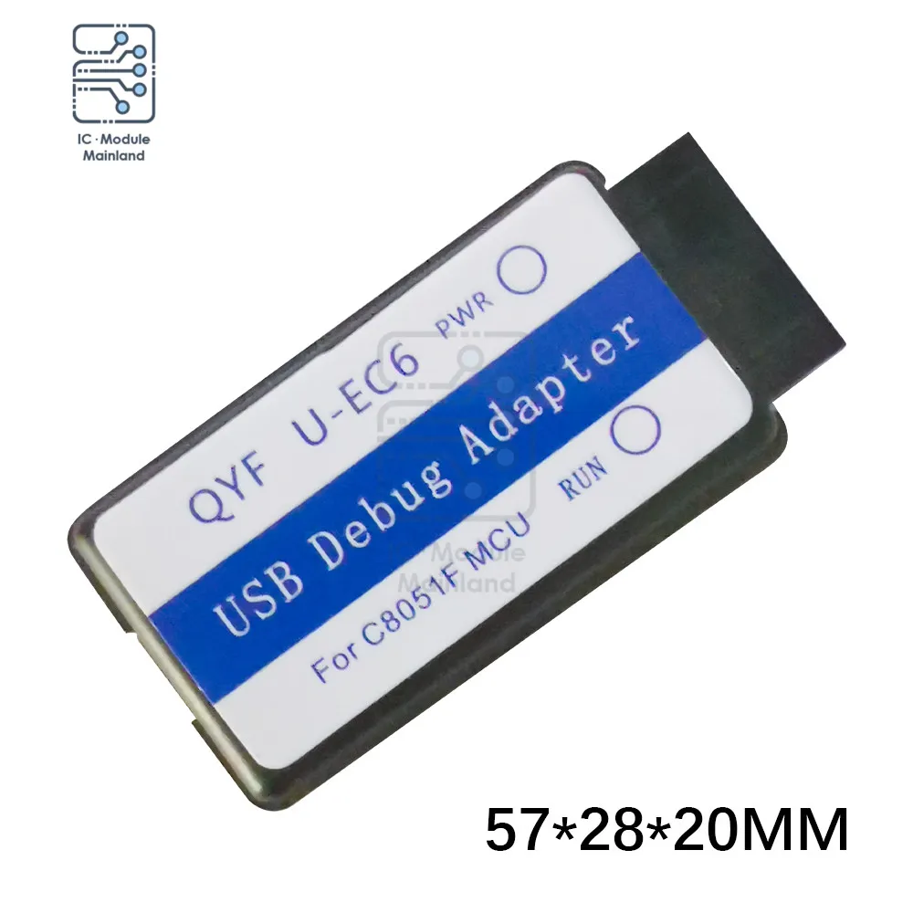 U-EC6 USB Universal Emulator Compatible With Silicon Original EC3/EC5 Support C8051Full Range of MCUs