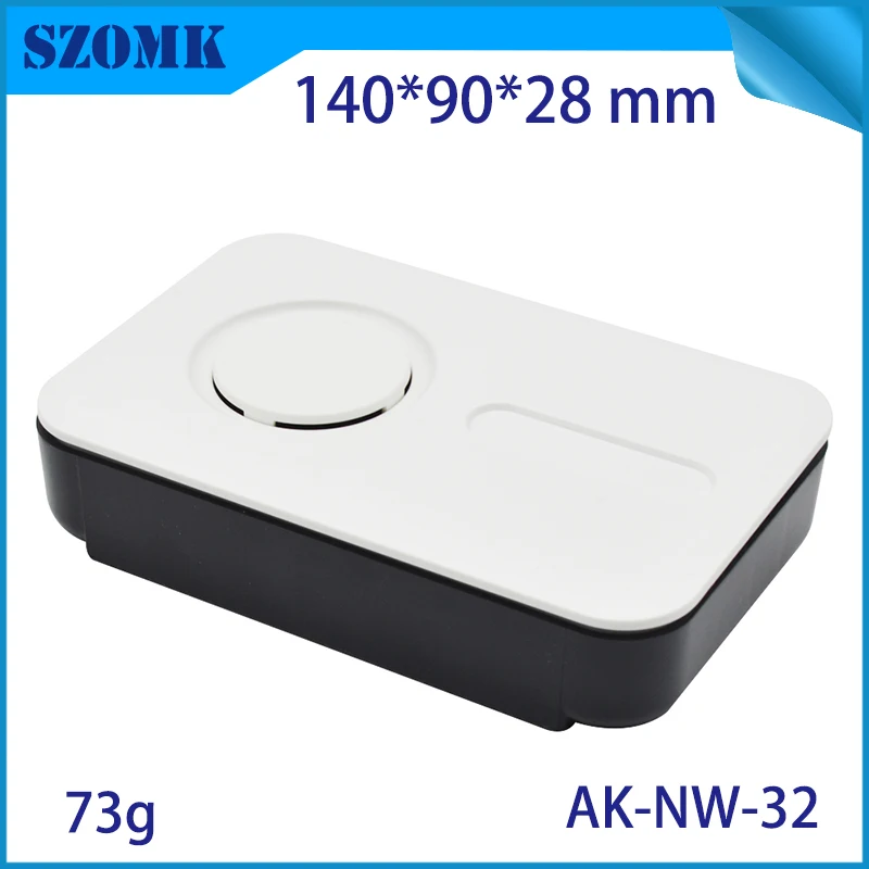 1 Piece 140*90*28 mm szomk router electric box plastic enclosure wall mount plastic instrument housing for electronics project