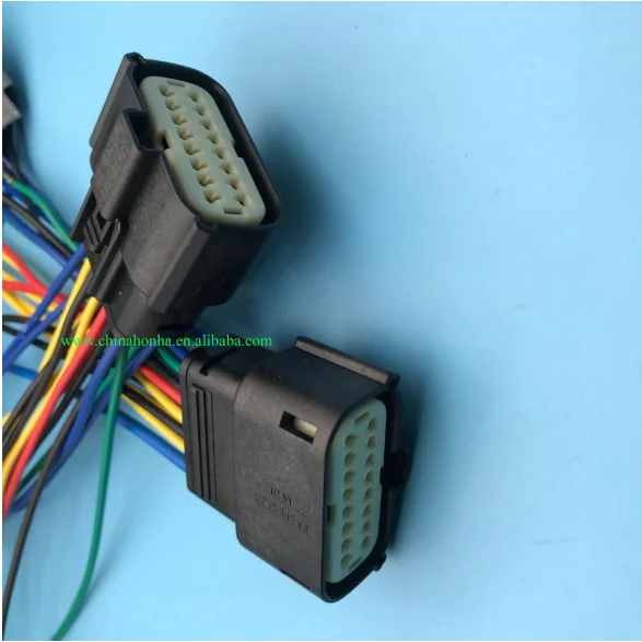 

Free shipping 1pcs for Molex auto 16pin electric housing plug 33472-1601 wiring harness cable connector 33472-1740