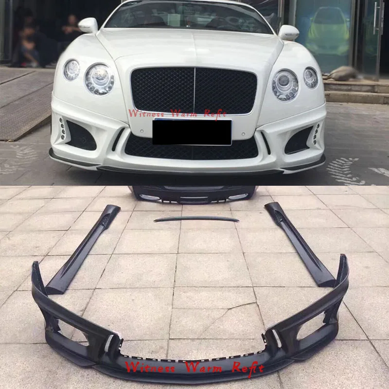 FRP Car body kit Front bumper rear bumper side skirts apron rear spoiler For Bentley GT 12-16